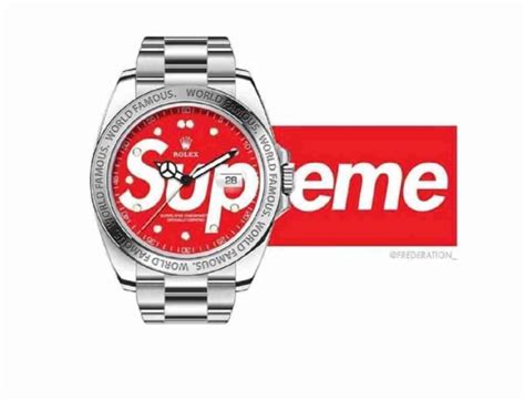 supreme x rolex collab|supreme x rolex oyster.